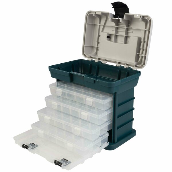 Stalwart Small Parts Organizer Tool Box, Gray 75-TS2001